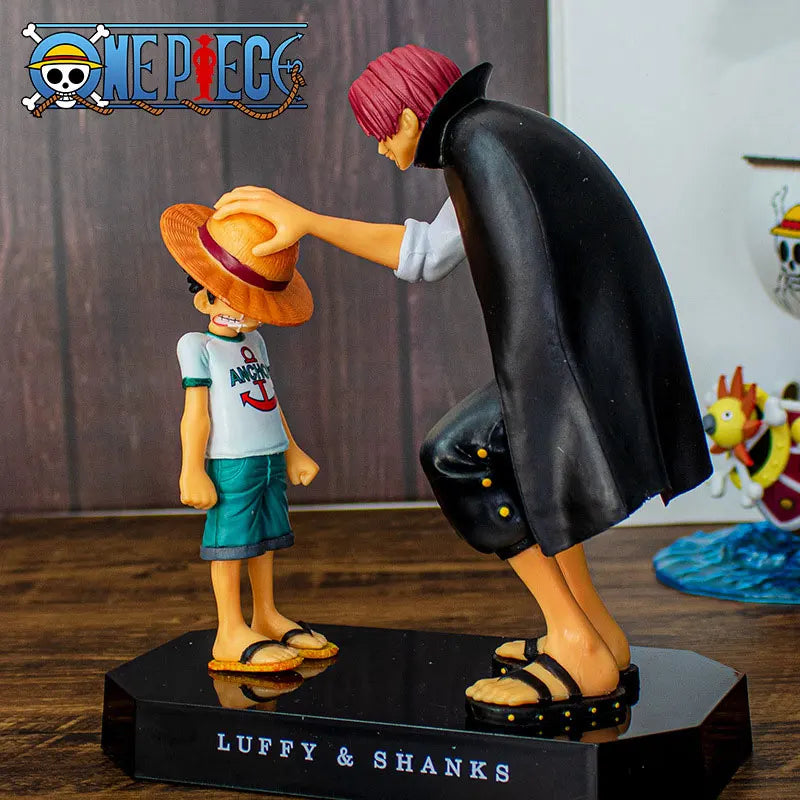 Shanks e Luffy - Universo Mangá