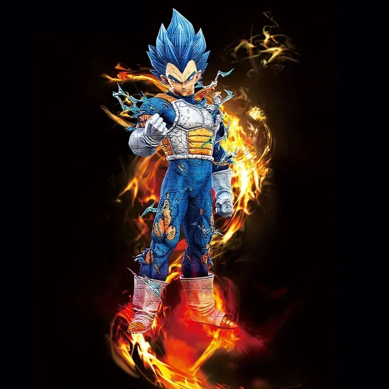 Vegeta SSY Blue 28cm - Universo Mangá