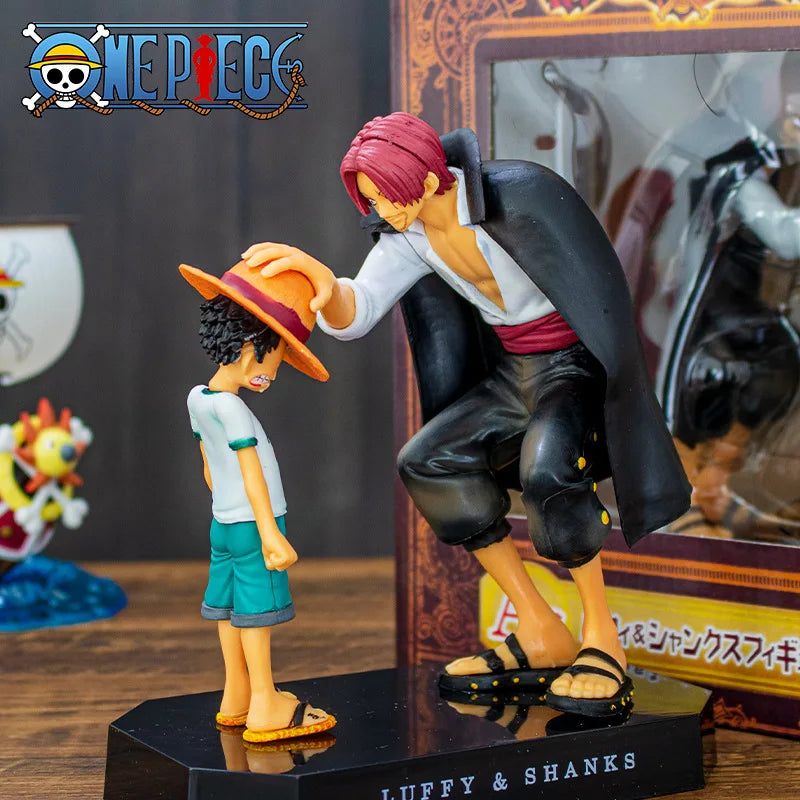 Shanks e Luffy - Universo Mangá