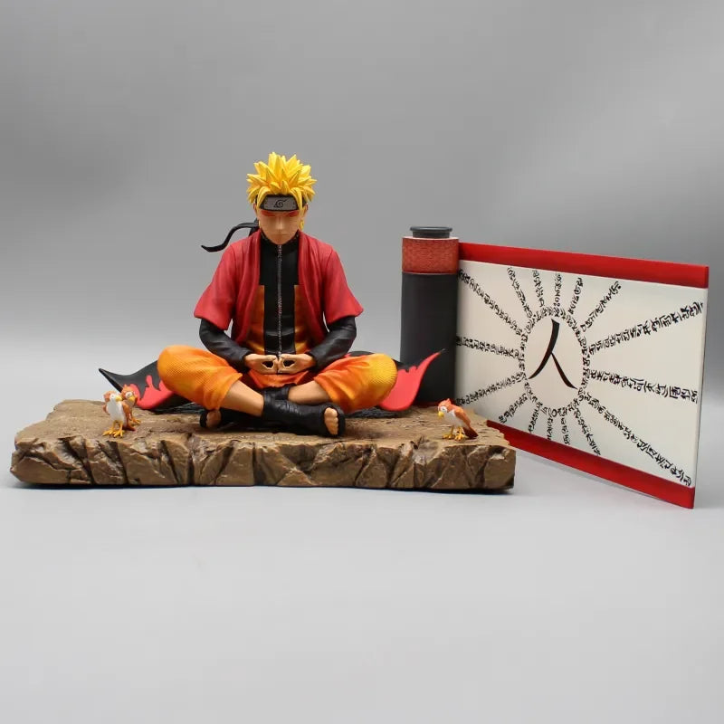 Naruto Sábio meditando - Universo Mangá