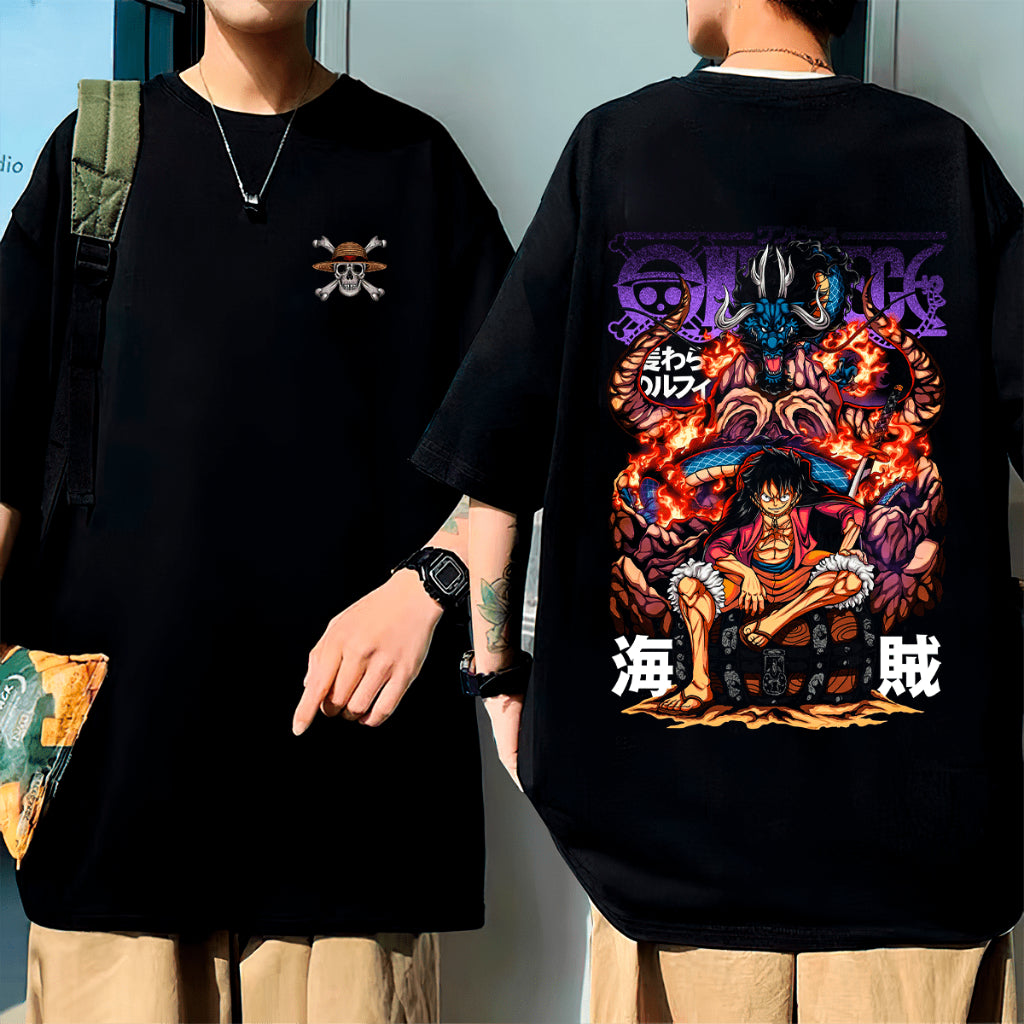 Camisa Oversize One Piece - Universo Mangá