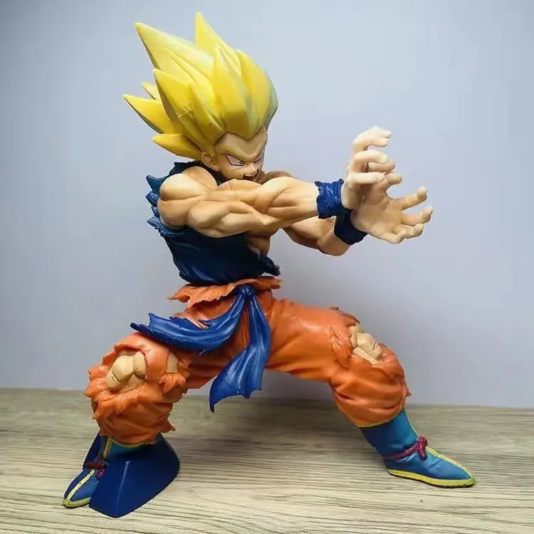 Goku SSY Kamehameha 16cm - Universo Mangá